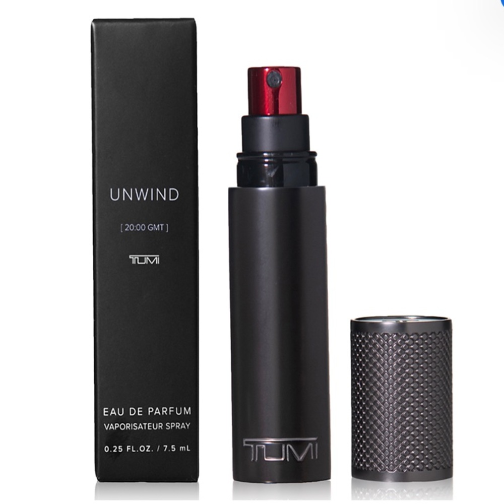 TUMI men’s spray Unwind Atomizer, 7.5 ml New Best gift GWP